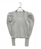 Bibiy.ビビィ）の古着「EFFIE PUFF KNIT」｜ホワイト