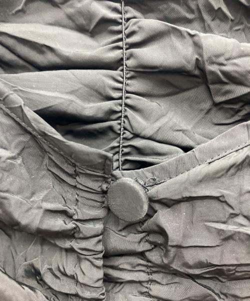 UNITED ARROWS（ユナイテッドアローズ）UNITED ARROWS (ユナイテッドアローズ) ワッシャー シャーリング 2WAY ブラウス ブラック サイズ:freeの古着・服飾アイテム