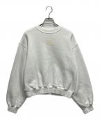 ALEXANDER WANGアレキサンダー・ワン）の古着「パフロゴスウェット」｜ホワイト