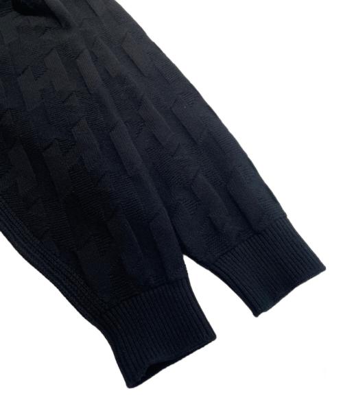 HERMES（エルメス）HERMES (エルメス) Hロゴ プルオーバー パーカー ブラック サイズ:38の古着・服飾アイテム
