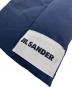 JIL SANDER+ (ジルサンダープラス) ダウンマフラー ネイビー：18000円