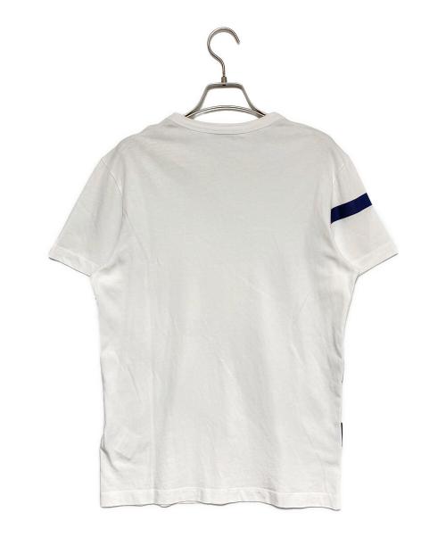 MONCLER（モンクレール）MONCLER (モンクレール) MAGLIA TEE ホワイト サイズ:Sの古着・服飾アイテム