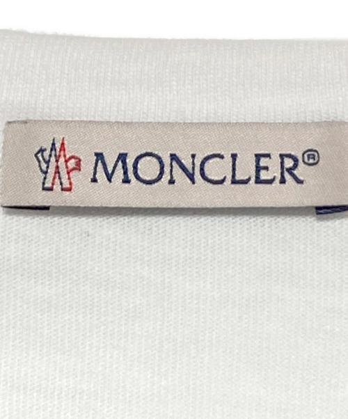 MONCLER（モンクレール）MONCLER (モンクレール) MAGLIA TEE ホワイト サイズ:Sの古着・服飾アイテム