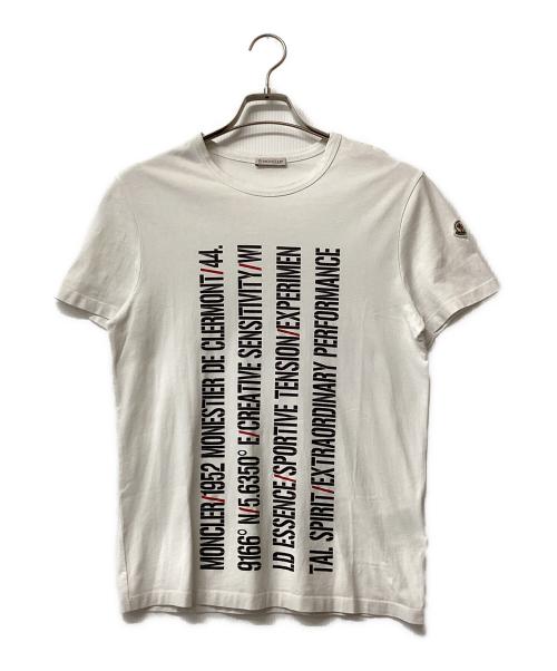 MONCLER（モンクレール）MONCLER (モンクレール) MAGLIA TEE ホワイト サイズ:Sの古着・服飾アイテム