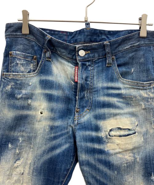 DSQUARED2（ディースクエアード）DSQUARED2 (ディースクエアード) SKATER JEANS インディゴ サイズ:46の古着・服飾アイテム