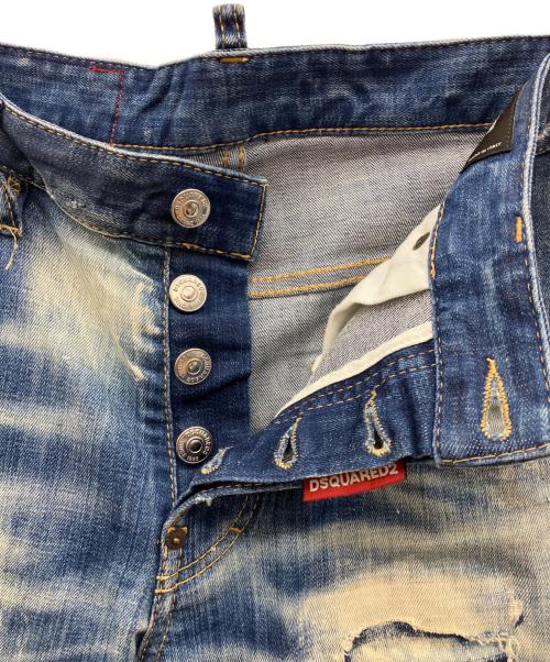 DSQUARED2（ディースクエアード）DSQUARED2 (ディースクエアード) SKATER JEANS インディゴ サイズ:46の古着・服飾アイテム