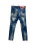 DSQUARED2 (ディースクエアード) SKATER JEANS インディゴ サイズ:46：14000円