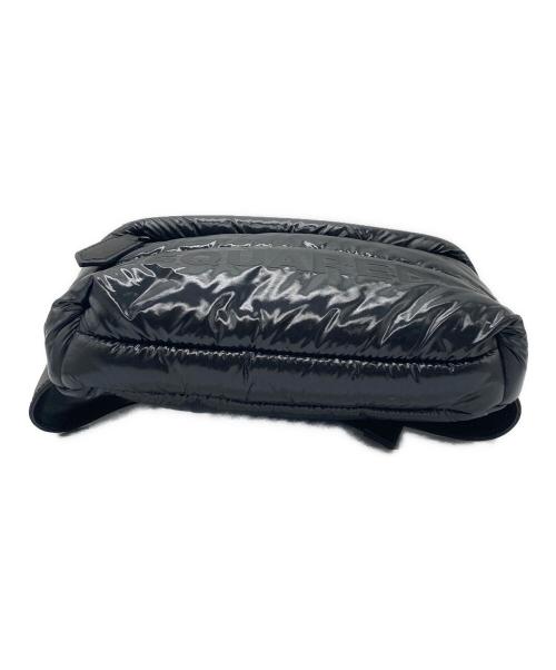DSQUARED2（ディースクエアード）DSQUARED2 (ディースクエアード) キルティングナイロンウエストバッグ ブラックの古着・服飾アイテム