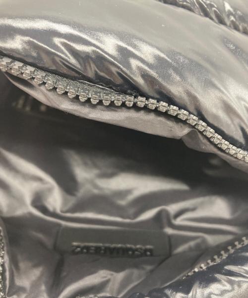 DSQUARED2（ディースクエアード）DSQUARED2 (ディースクエアード) キルティングナイロンウエストバッグ ブラックの古着・服飾アイテム