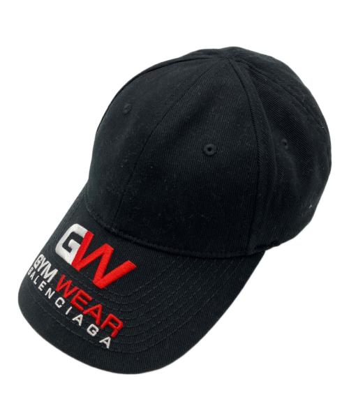 BALENCIAGA（バレンシアガ）BALENCIAGA (バレンシアガ) GYM WEAR CAP ブラックの古着・服飾アイテム