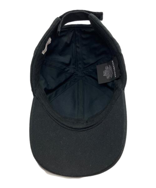 BALENCIAGA（バレンシアガ）BALENCIAGA (バレンシアガ) GYM WEAR CAP ブラックの古着・服飾アイテム