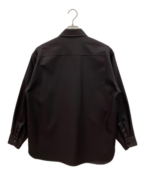 KAPTAIN SUNSHINE（キャプテンサンシャイン）KAPTAIN SUNSHINE (キャプテンサンシャイン) WOOL FLANNEL C.P.O ブラウン サイズ:34の古着・服飾アイテム