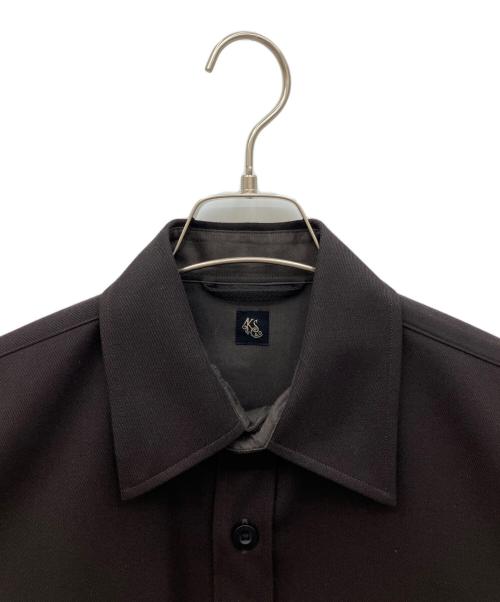 KAPTAIN SUNSHINE（キャプテンサンシャイン）KAPTAIN SUNSHINE (キャプテンサンシャイン) WOOL FLANNEL C.P.O ブラウン サイズ:34の古着・服飾アイテム