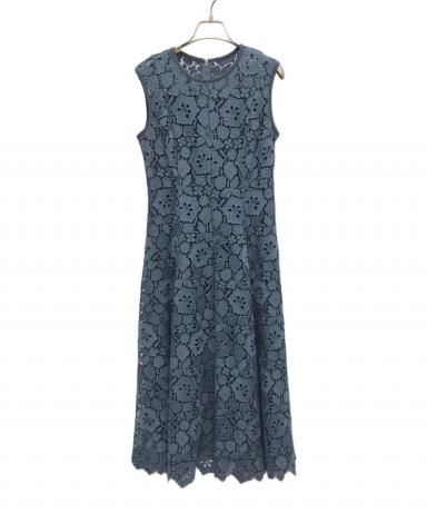 【ANAYI】新品未使用 長袖 フレアー ワンピース 38 新品タグ付き可愛い 中古・古着通販】ANAYI (アナイ) フラワーレースフレアー ワンピース
