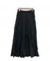 Plage（プラージュ）の古着「Washable Fibril Drape スカート」｜ブラック