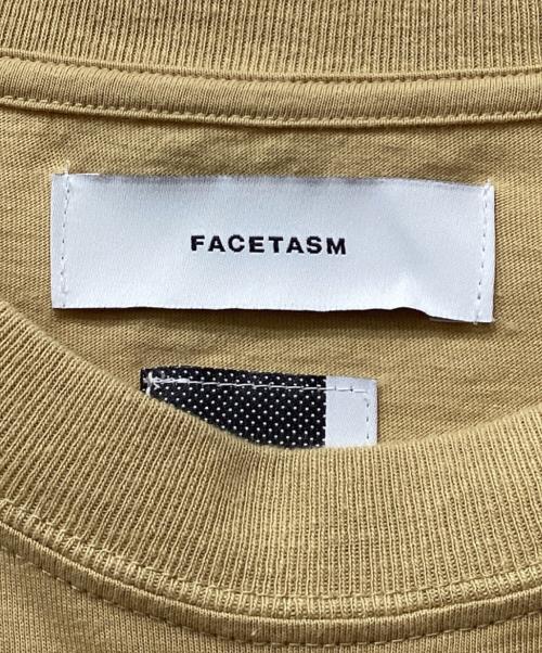 FACETASM（ファセッタズム）FACETASM (ファセッタズム) MASKED CYCLIST BIG TEE ベージュ サイズ:5の古着・服飾アイテム