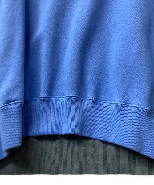 FACETASM（ファセッタズム）FACETASM (ファセッタズム) FACETASM WAFFLE KNIT ZIP SWEAT ブルー サイズ:3の古着・服飾アイテム