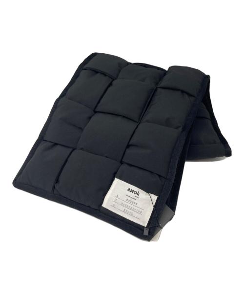 amok（アモク）amok (アモク) HANDWEAVING STOLE ブラック 未使用品の古着・服飾アイテム