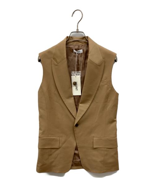 haunt（ハウント）haunt (ハウント) TAILORED GILET ベージュ サイズ:38の古着・服飾アイテム