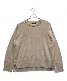 23区（ニジュウサンク）の古着「カシミヤブレンド クルーネック ニット」｜ベージュ