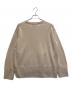 23区 (ニジュウサンク) カシミヤブレンド クルーネック ニット ベージュ サイズ:38 未使用品：8000円
