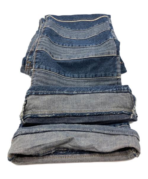 Hysteric Glamour（ヒステリックグラマー）Hysteric Glamour (ヒステリックグラマー) スクラッチフレアデニムパンツ ブルー サイズ:31の古着・服飾アイテム