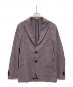 LATORREラトーレ）の古着「コットンリネンテーラードジャケット」｜マルチカラー