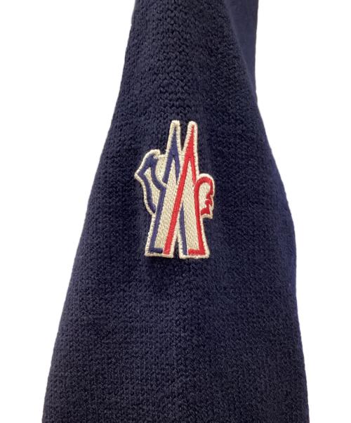 MONCLER GRENOBLE（モンクレール グルノーブル）MONCLER GRENOBLE (モンクレール グルノーブル) CARDIGAN TRICOT(カーディガントリコット)ニットコンビダウンジャケット ネイビー サイズ:Sの古着・服飾アイテム