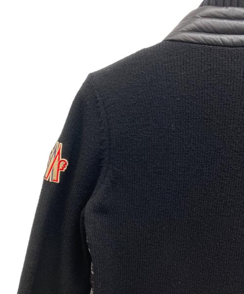 MONCLER GRENOBLE（モンクレール グルノーブル）MONCLER GRENOBLE (モンクレール グルノーブル) CARDIGAN TRICOT ブラック サイズ:Sの古着・服飾アイテム