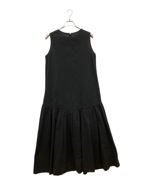 Spick and Span（スピック＆スパン）Spick and Span (スピック＆スパン) ノースリティアードサッカーワンピース ブラック サイズ:FREEの古着・服飾アイテム