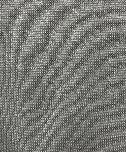 mina perhonen（ミナ ペルホネン）mina perhonen (ミナ ペルホネン) コットンニットカーディガン グレー サイズ:36の古着・服飾アイテム