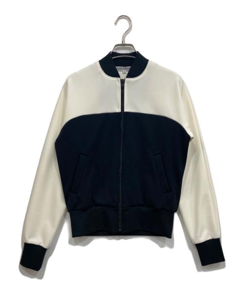 COMME des GARCONS（コムデギャルソン）COMME des GARCONS (コムデギャルソン) バイカラートラックジャージ ホワイト×ブラック サイズ:Mの古着・服飾アイテム