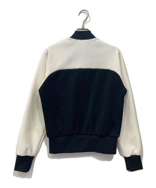 COMME des GARCONS（コムデギャルソン）COMME des GARCONS (コムデギャルソン) バイカラートラックジャージ ホワイト×ブラック サイズ:Mの古着・服飾アイテム