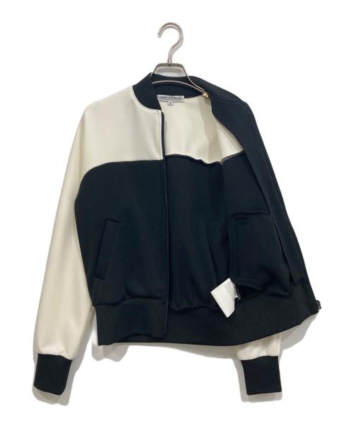 COMME des GARCONS（コムデギャルソン）COMME des GARCONS (コムデギャルソン) バイカラートラックジャージ ホワイト×ブラック サイズ:Mの古着・服飾アイテム