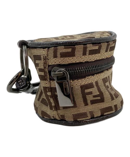 FENDI（フェンディ）FENDI (フェンディ) ポーチチャーム ベージュの古着・服飾アイテム