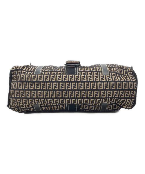 FENDI（フェンディ）FENDI (フェンディ) ズッキーノハンドバッグ ブラウンの古着・服飾アイテム