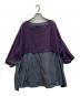 MOYURU（モユル）の古着「切替ブラウス」｜パープル