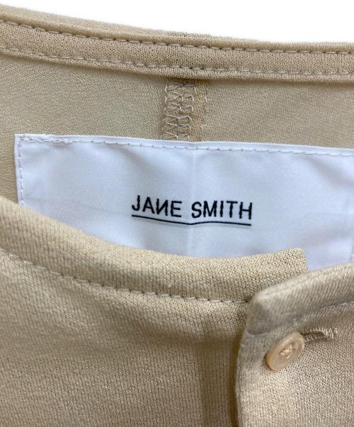 JANE SMITH（ジェーンスミス）JANE SMITH (ジェーンスミス) SHEER SHORT カーディガン ベージュ サイズ:F 未使用品の古着・服飾アイテム