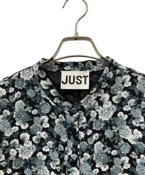 JUST（ジャスト）JUST (ジャスト) フラワープリントドレス グリーン サイズ:Ｓの古着・服飾アイテム