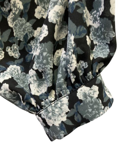 JUST（ジャスト）JUST (ジャスト) フラワープリントドレス グリーン サイズ:Ｓの古着・服飾アイテム