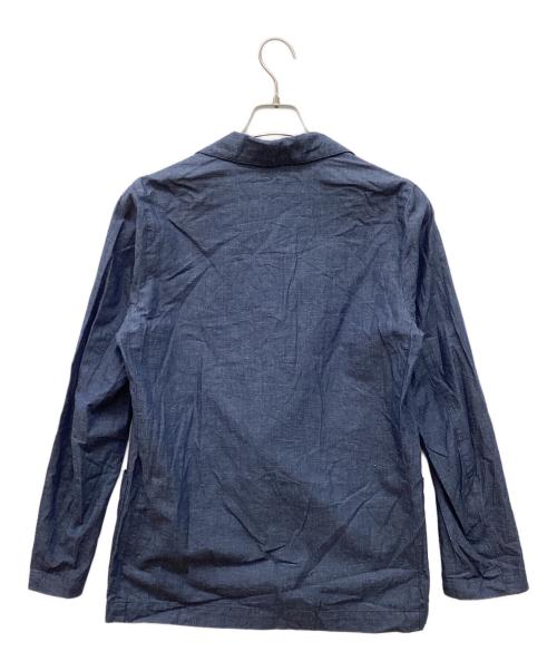 nestrobe confect（ネストローブ コンフェクト）nestrobe confect (ネストローブ コンフェクト) コットンリネンテーラードジャケット インディゴ サイズ:3の古着・服飾アイテム