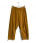 nest Robe（ネストローブ）の古着「コットンコーデュロイパンツ　01214-1101」｜イエロー