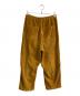 nest Robe (ネストローブ) コットンコーデュロイパンツ　01214-1101 イエロー サイズ:Free：7000円