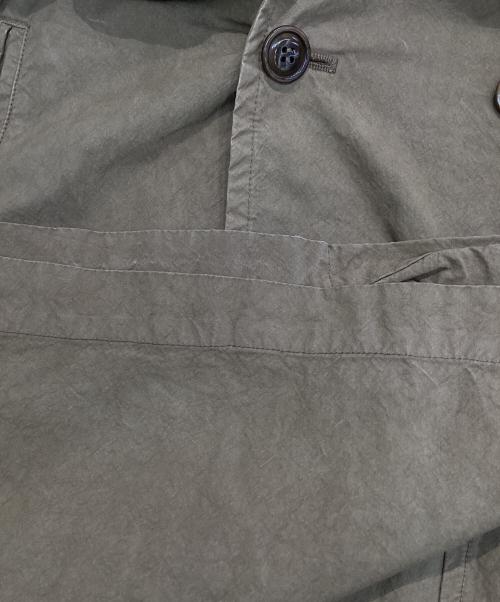 nest Robe（ネストローブ）nest Robe (ネストローブ) スーピマコットンマッキーノコート ブラウン サイズ:Freeの古着・服飾アイテム