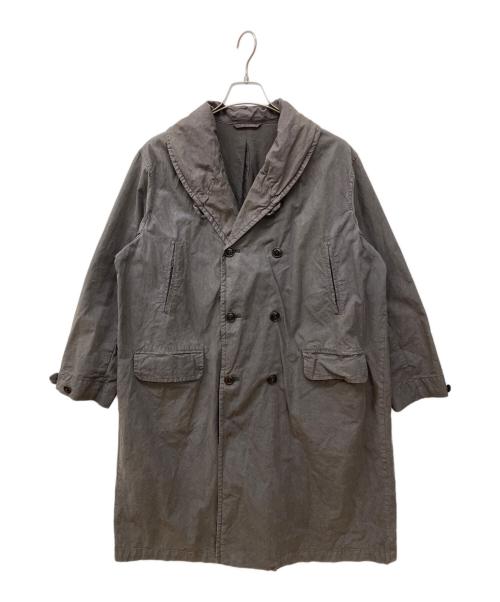 nest Robe（ネストローブ）nest Robe (ネストローブ) スーピマコットンマッキーノコート チャコールグレー サイズ:Freeの古着・服飾アイテム