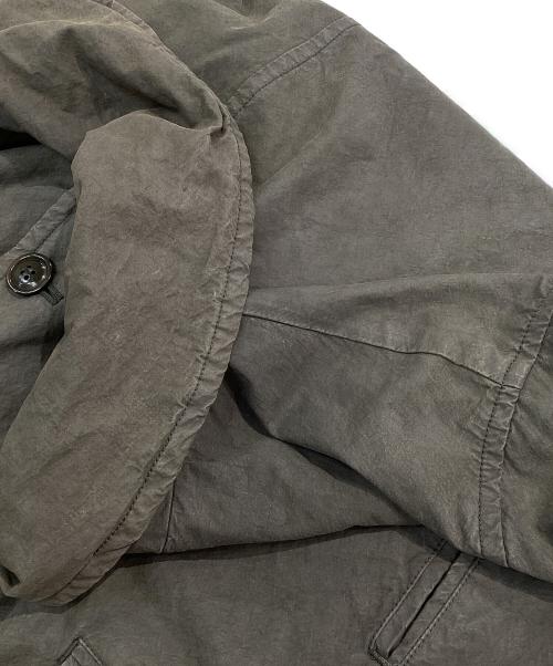 nest Robe（ネストローブ）nest Robe (ネストローブ) スーピマコットンマッキーノコート チャコールグレー サイズ:Freeの古着・服飾アイテム