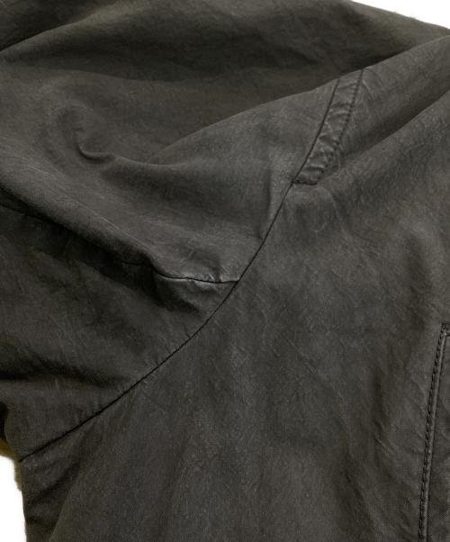 nest Robe（ネストローブ）nest Robe (ネストローブ) スーピマコットンマッキーノコート チャコールグレー サイズ:Freeの古着・服飾アイテム