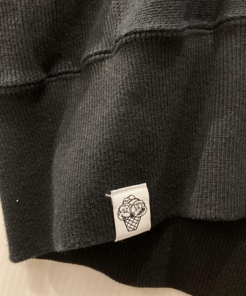 ICE CREAM（アイスクリーム）Ice Cream (アイスクリーム) COTTON SWEATSHIRT ICECREAM PACKAGE ブラック サイズ:Mの古着・服飾アイテム