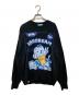 Ice Cream（アイスクリーム）の古着「COTTON SWEATSHIRT ICECREAM PACKAGE」｜ブラック