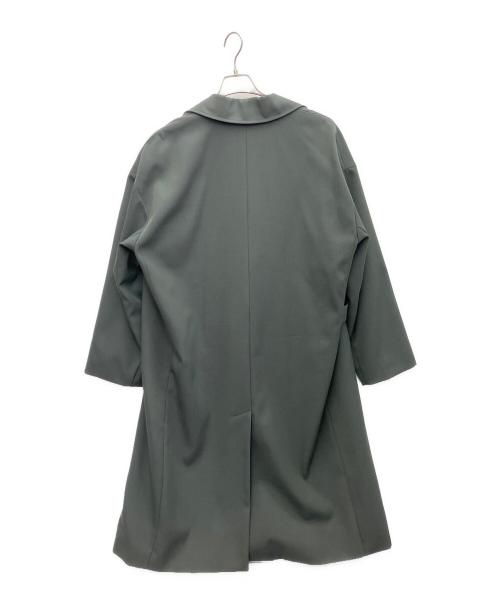 PUBLIC TOKYO（パブリックトウキョウ）PUBLIC TOKYO (パブリックトウキョウ) 含浸ウールギャバタイロッケンオーバーコート オリーブ サイズ:SIZE2の古着・服飾アイテム